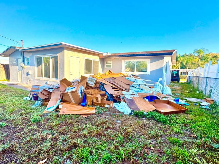 Before — Junk & Debris Removal